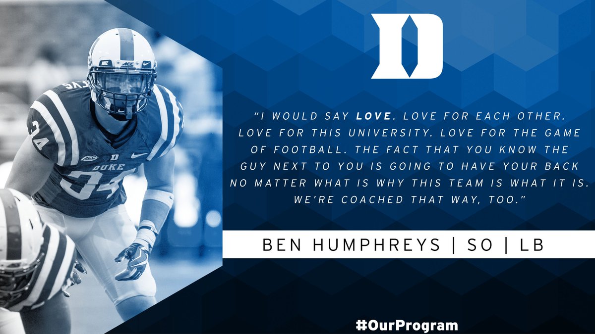 DukeATHLETICS's tweet image. Real.

#OurProgram ✊