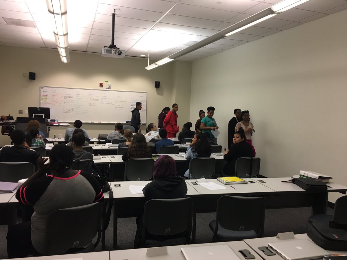Our year 1 students attending their first college PAS class! <a href="/AHS_OwlsNest/">AHS @ PGCC</a>
