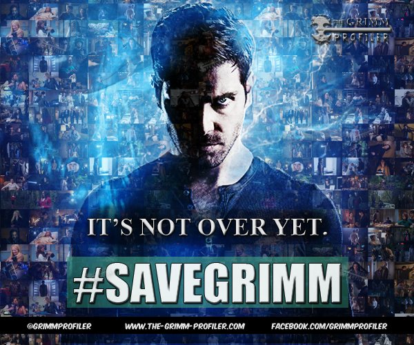 It's not over yet. Let's save @NBCGrimm! RT if you want more #Grimm. #SaveGrimm #AGrimmFarewell