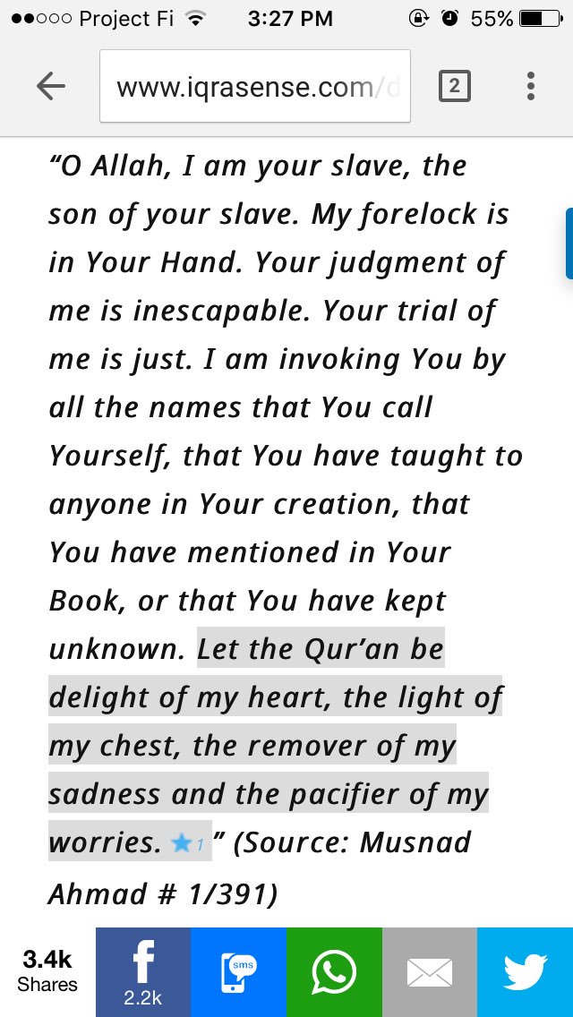 BabyBoonaa's tweet photo. A dua for anxiety, depression, and grief I learned from Brother Eiad during the khutbah today. Extremely beautiful https://t.co/trhGV1XS7m