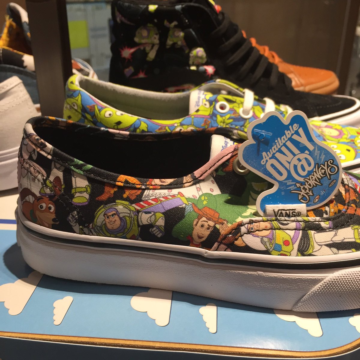 toy story vans at journeys