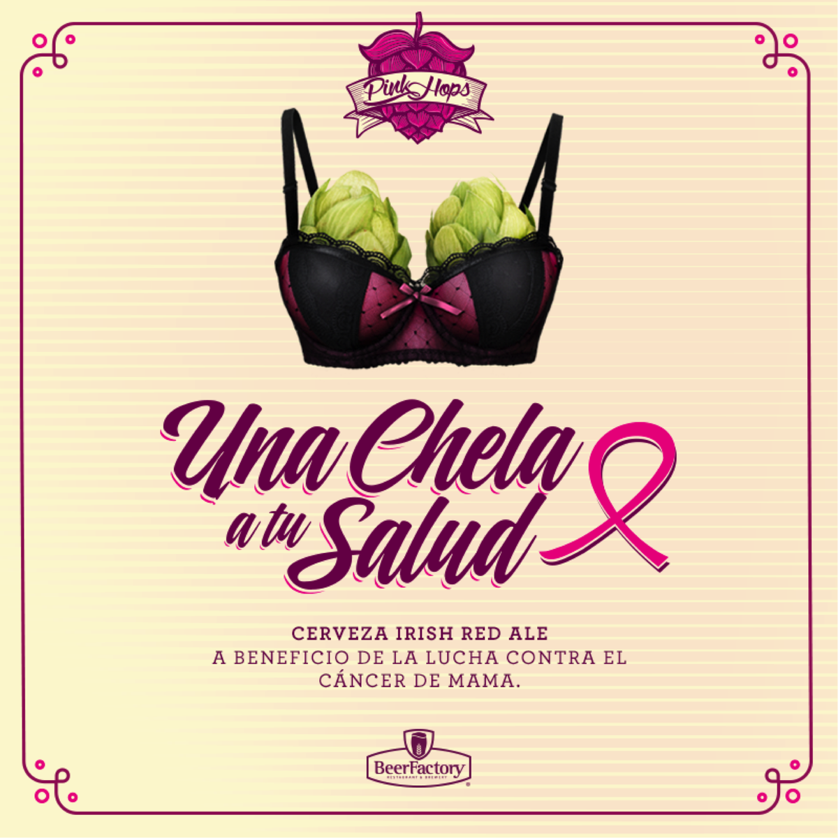 lorejdiaz's tweet photo. Mujeres cerveceras se suman a lucha vs. #CancerDeMama con #unaChelaATuSalud Lo recaudado será donado @SoloxAyudarIAP #PinkHops #OctubreRosa https://t.co/Xt69QNbkFe
