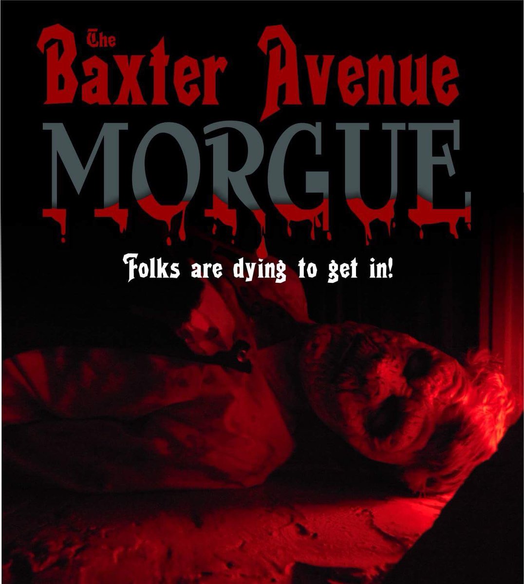 Ghosts, ghouls, creatures, and zombies! There all and there waiting for you at The Baxter Avenue Morgue. Gates open at 8pm and close at 1am!