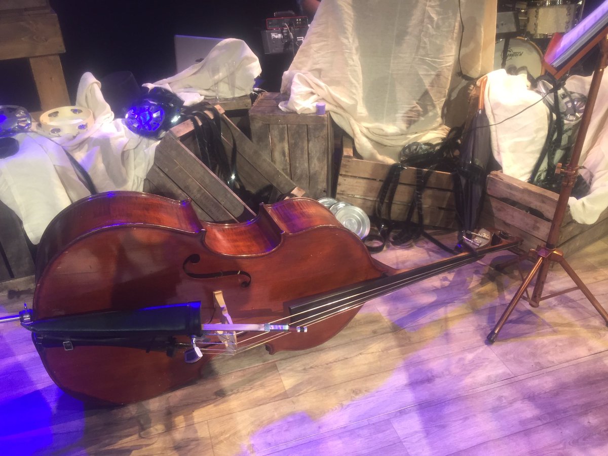 My Lady having a lie down between takes at <a href="/TheMGMStory/">The MGM Story</a>.