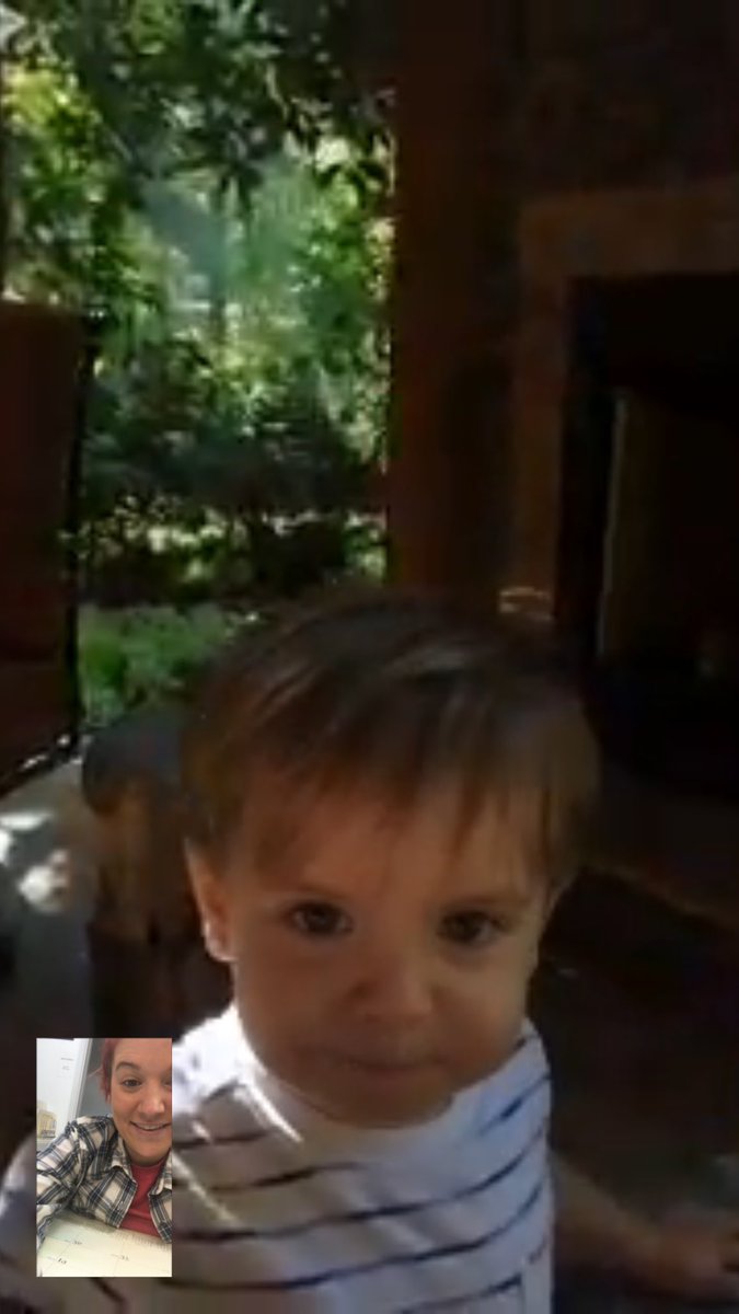 madilyn_leblanc's tweet photo. Ezra has been out there for maybe two hours and I've already FaceTimed him bc I miss him. 😕 #suchatit https://t.co/qZe2UK7xyG