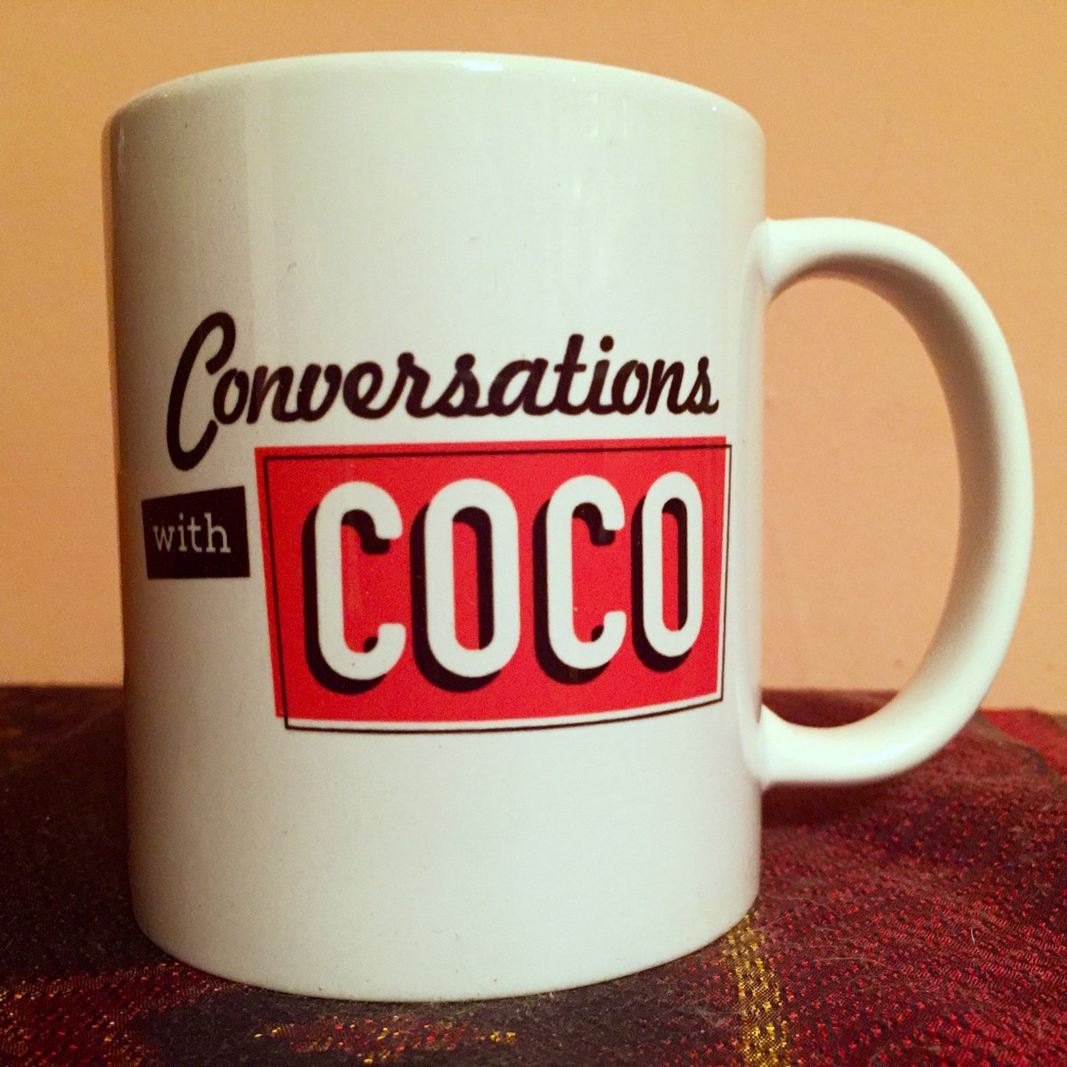 ConvosWithCoco's tweet photo. Limited amounts of #ConversationswithCoco mugs available now. Proceeds help to get the pilot on air! https://t.co/LYbcmnOKti https://t.co/aPq6n4c2Ix