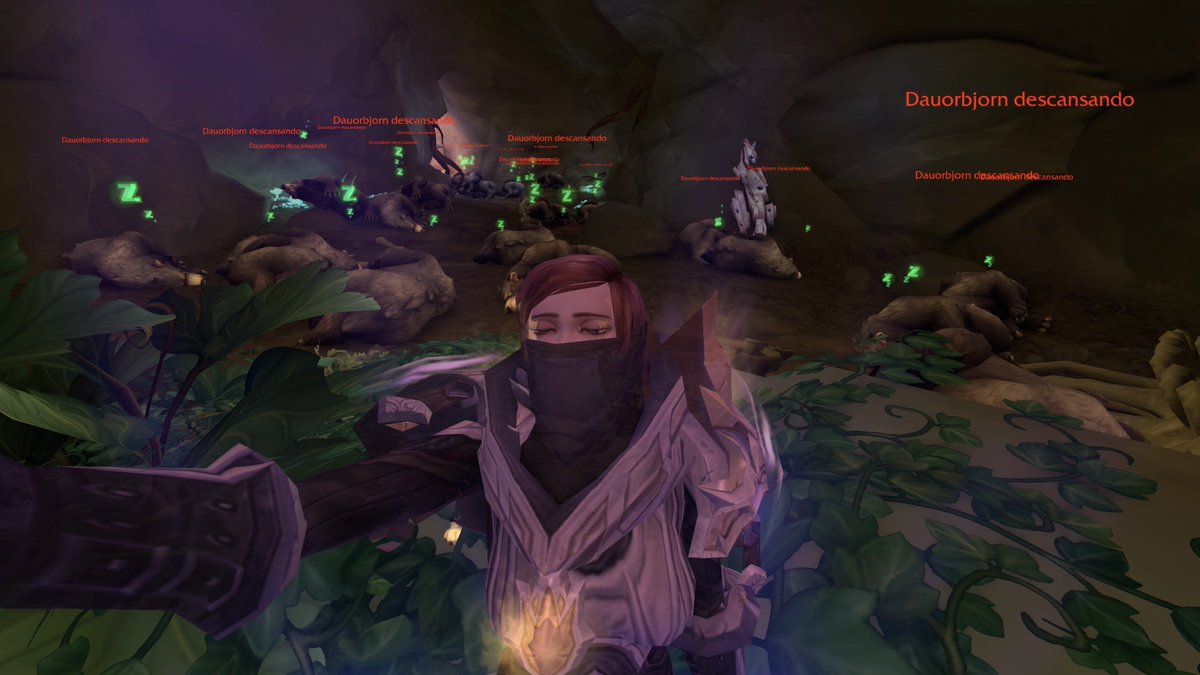 MissGariel's tweet photo. No se ve pero son élites y daba mucho miedo #Warcraft @mncguild @zerodreem https://t.co/GdwdZm0csj