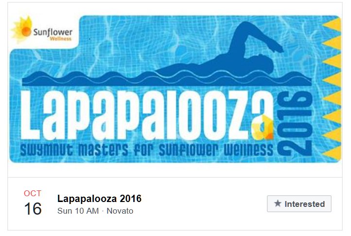 Join us next Sunday for a fun swimming event in Novato!  goo.gl/6LuJvK #sunflowerwell @swymnutmasters