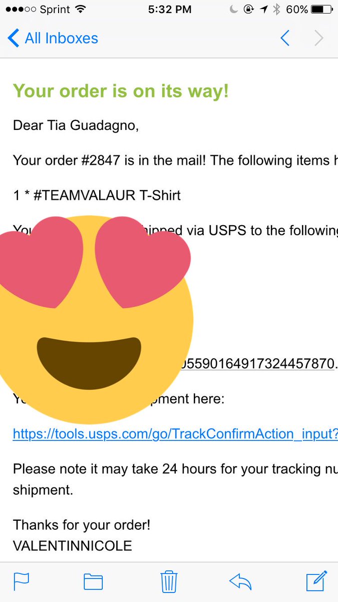TiaG2308's tweet photo. Already?!?! I ordered this morning!!!! @WearValentin you guys rock! @iamValC @nicolevolynets #TeamValaur #wearvalentin #wearvalentinnicole https://t.co/UxVM7SqNeu