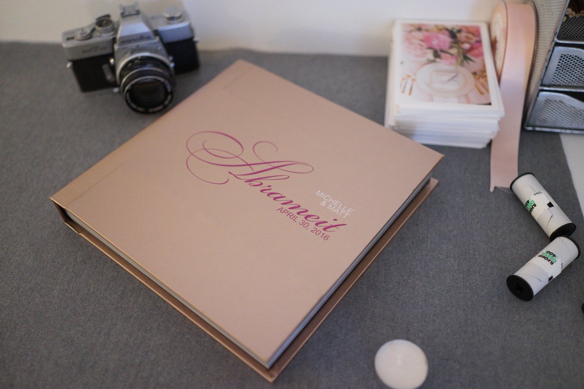 Forbeyon's tweet image. When Color Imprinting is added to an order it make the whole album stand out! &amp;lt;3