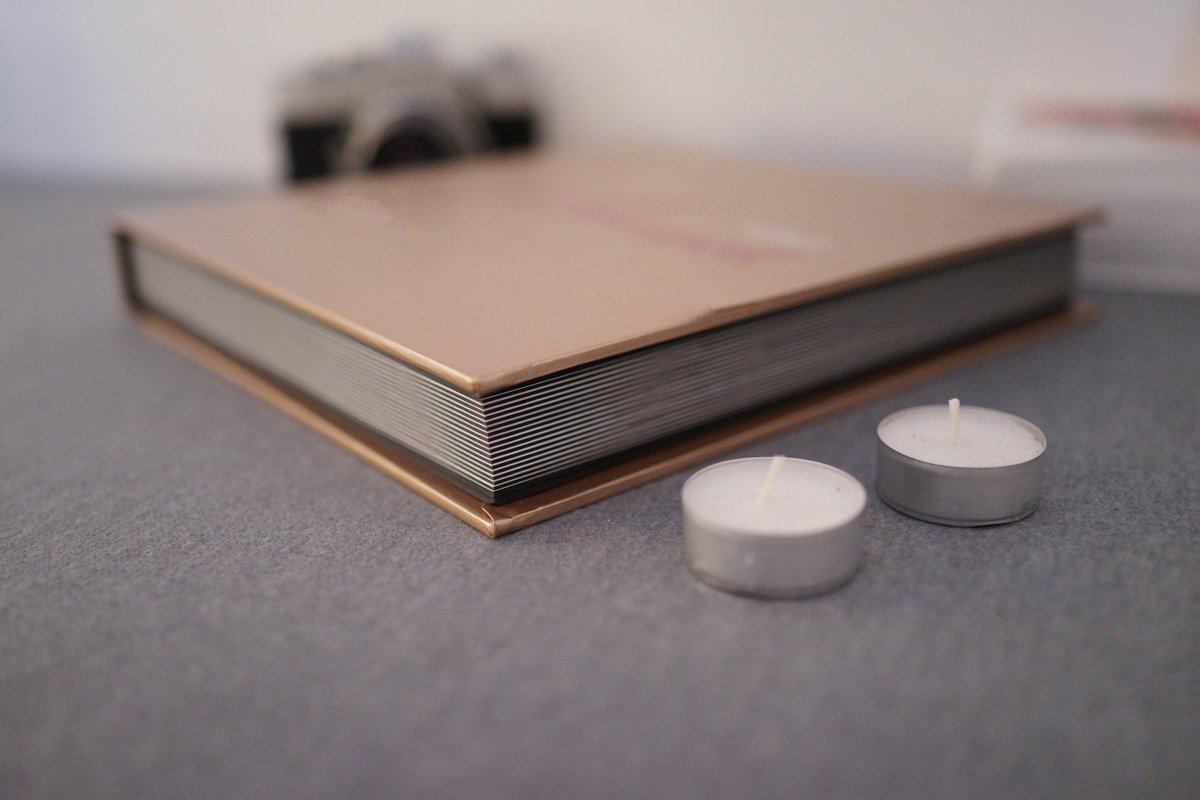 Forbeyon's tweet image. When Color Imprinting is added to an order it make the whole album stand out! &amp;lt;3