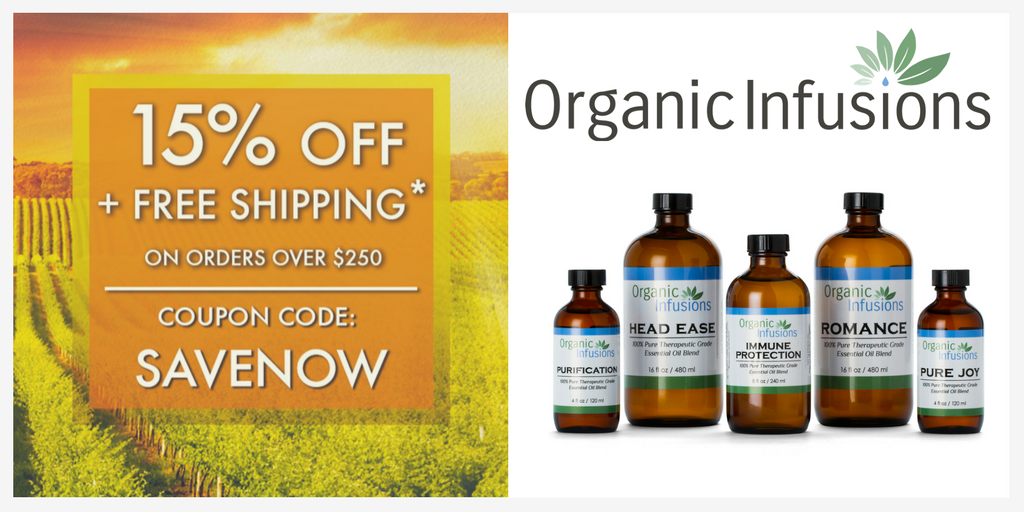 OInfusions's tweet image. 🌟 Flash Sale 🌟 Start shopping at organicinfusions.com and save 15% off + free shipping!! Coupon Code: SAVENOW 💚