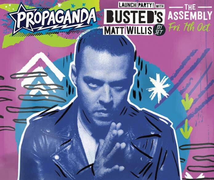 Tonight we launch at @LeamAssembly with exclusive DJ sets from <a href="/Busted/">Busted</a> legend <a href="/mattjwillis/">matt willis</a> &amp; <a href="/DjDanPropaganda/">DJ Dan</a>