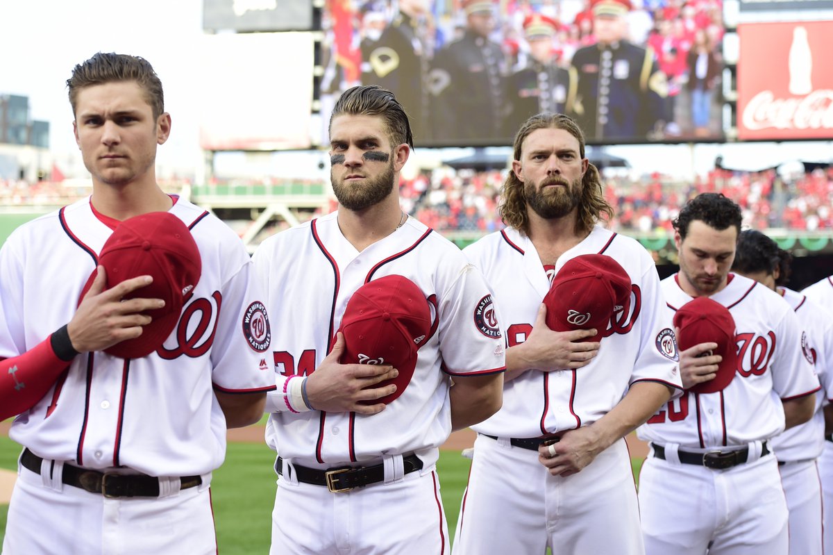 Nationals's tweet image. We're through 1 full in The District. #Nats 0, Dodgers 1 #OnePursuit