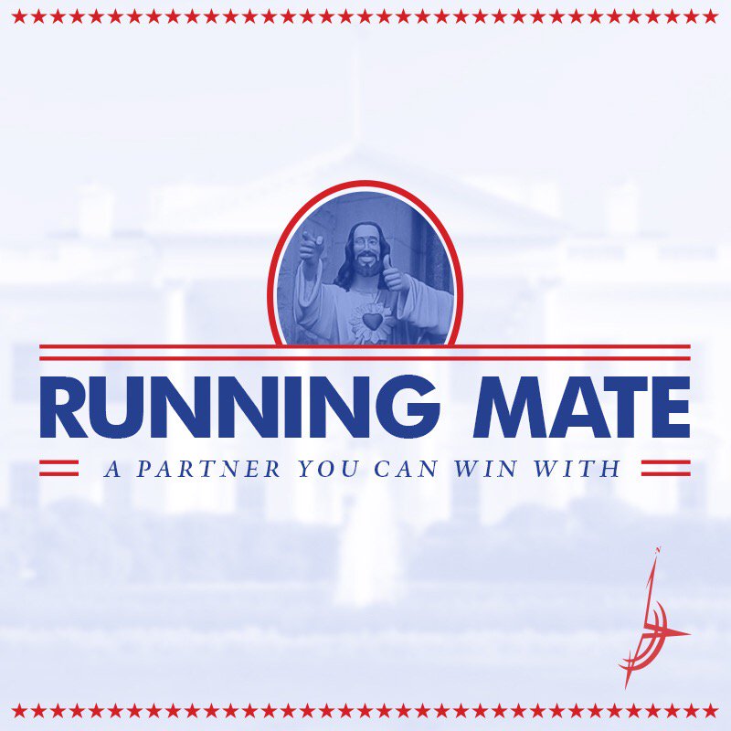 We kick off a new series this Sunday.. Running Mate will remind you that you can win!