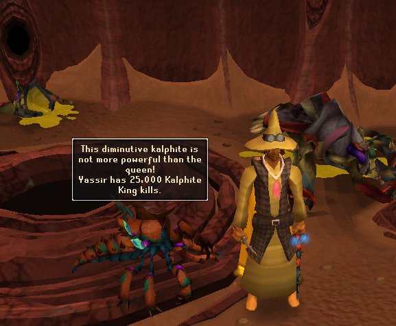 YassirRS's tweet photo. W00t! 25K Kalphite King kills :) @ilzRS @RuneScape #RuneScape #RoadToPrestige #LSKK247 FTW https://t.co/GcrCT4bKbQ