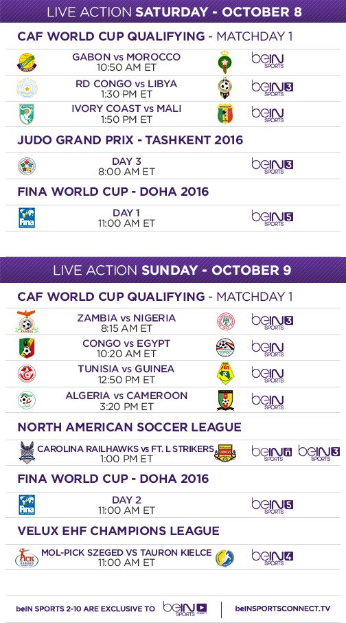 This : Are you ready for some live action this weekend ...