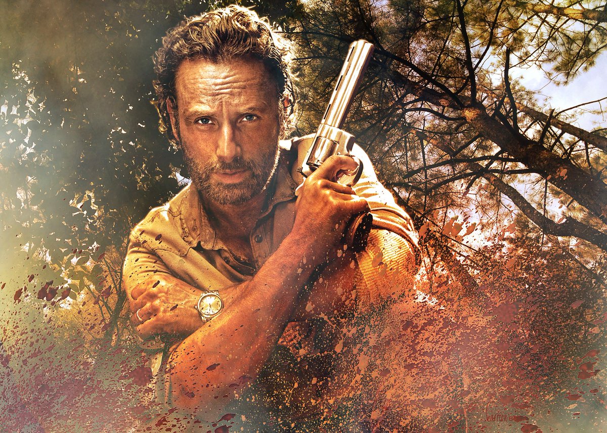 CarrionTrilevel's tweet photo. #875: #RickGrimes A leader must stand up for his team even when he has to stand alone ... https://t.co/GHDGElbzi3