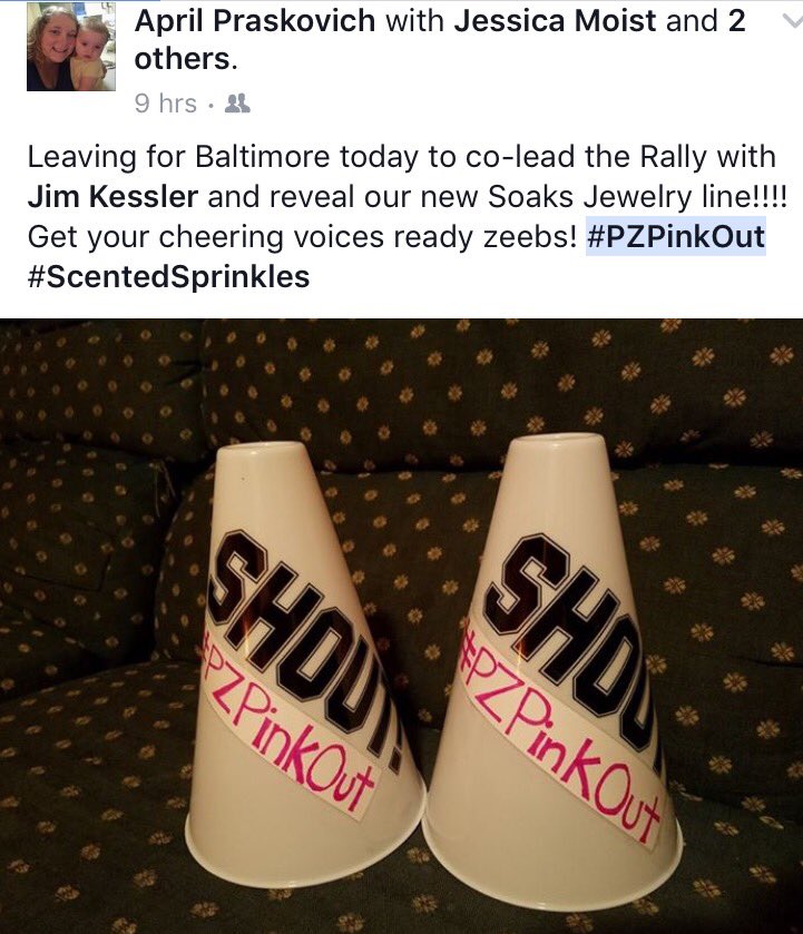 PinkZebraHome's tweet photo. On the Road to Rallies! #PZPinkOut 💟 https://t.co/LCC9phKu0w