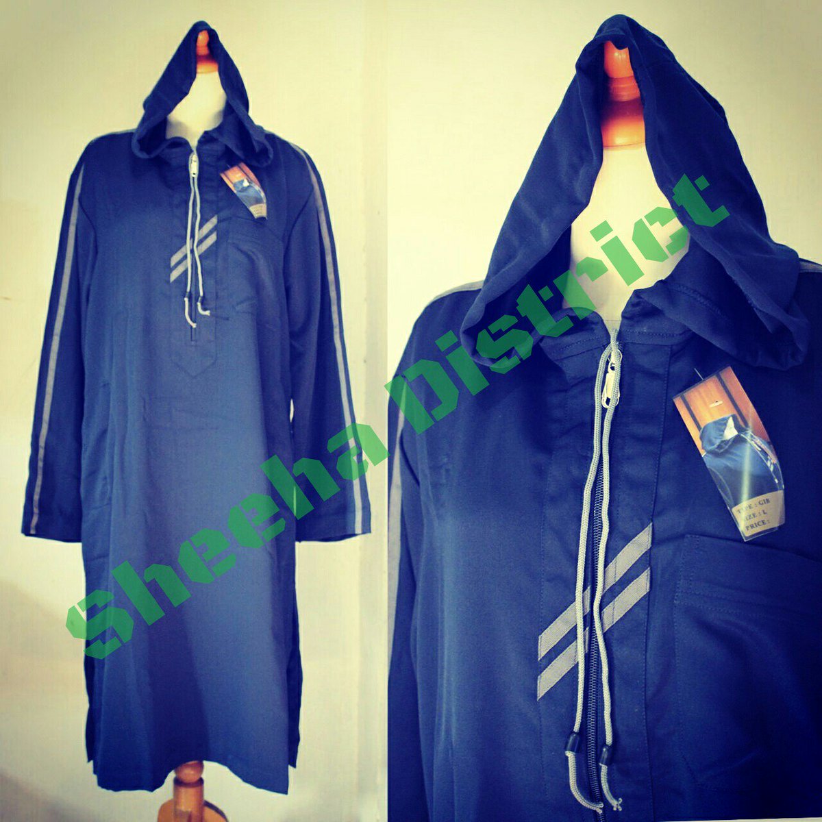 sheehadistrict's tweet photo. Bahan: Polyester
Mode: Jubah Burnus
Ukuran: M/L/XL
Harga: Rp.143.000
Warna: BiruDongker/Maron/Hitam
Whatsapp: 081315570261
Pin BBM: 525B804F https://t.co/YcKjTX7MZ8