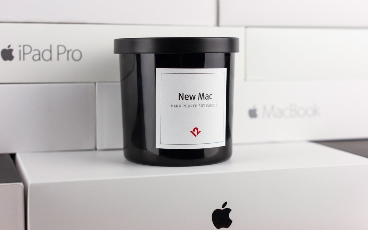 This New Mac scent candle makes your house smell like an unboxing tnw.me/swTpSDu