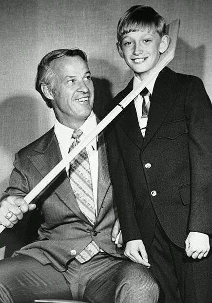 The #1 goal scorer in NHL history meets the kid who will break his records.