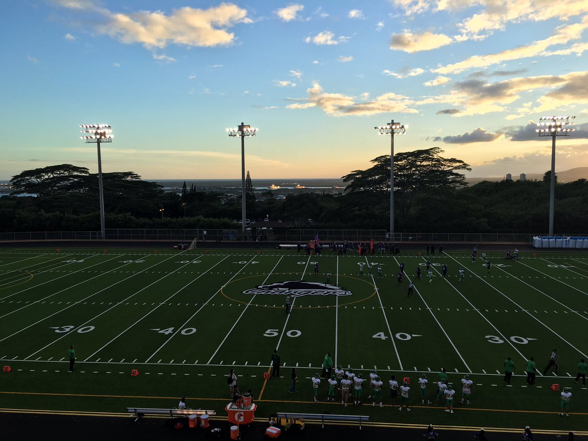 PC Chargers debuting new field tonight against Kaimuki. Follow on ScoringLive.com #SupportHighSchoolSports