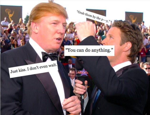 HuffPostWomen's tweet photo. Trump's latest comments about women are rape culture in a nutshell https://t.co/RIBvjVt4oI https://t.co/HDGNqWyp0l