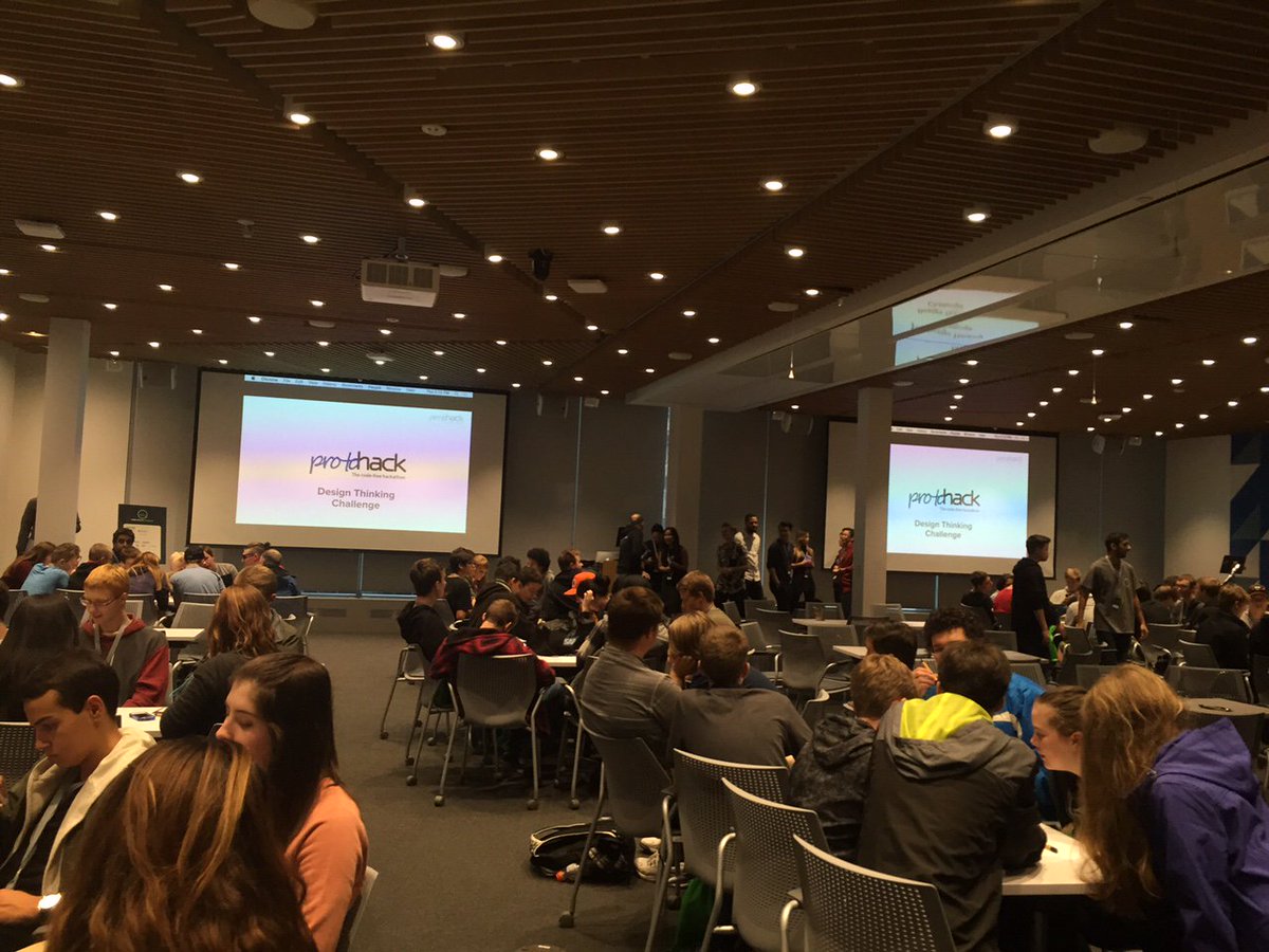 wearebctech's tweet photo. Design thinking is everywhere. Congrats to the winners of the #DOT2016 design thinking challenge, great job pitching 'start-up tycoon'! https://t.co/iXwp6d3FBu