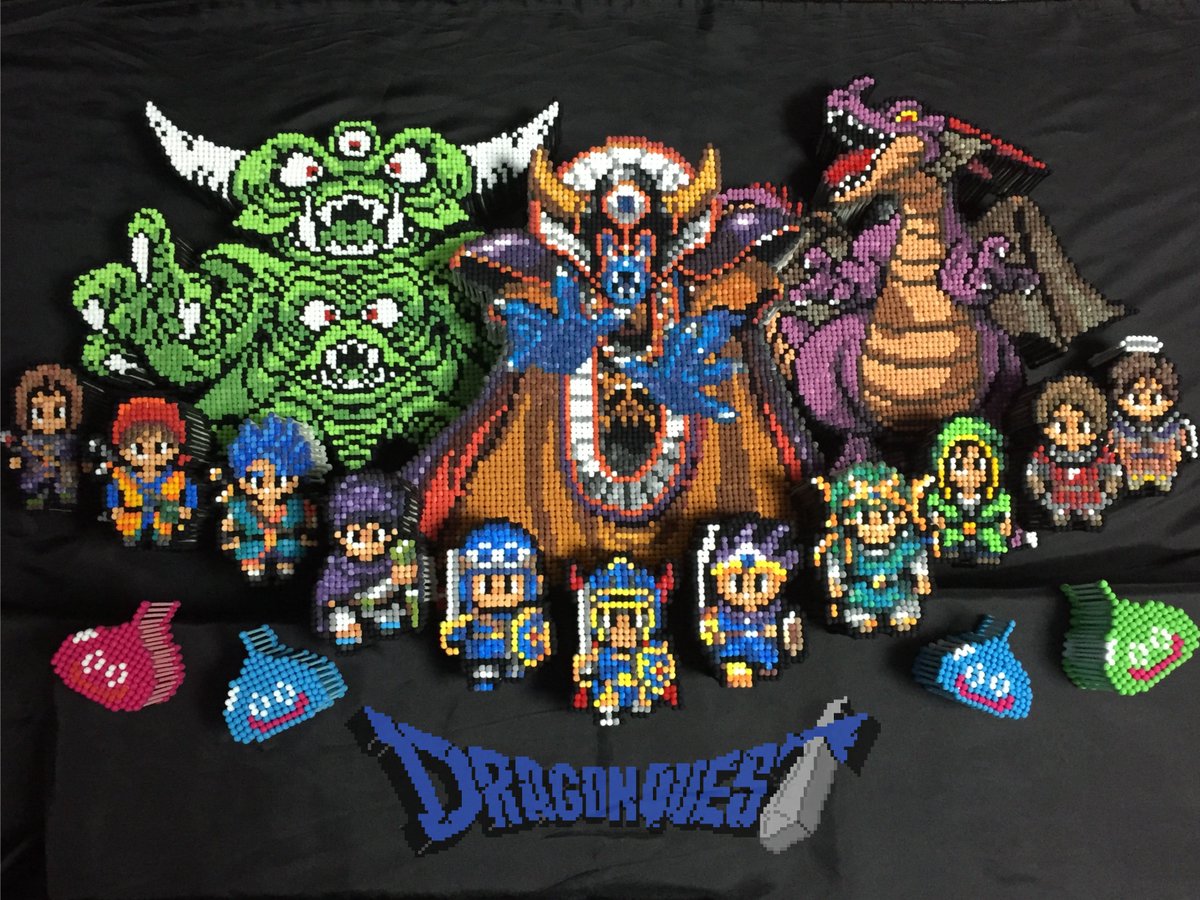 dqironbat's tweet photo. 綿棒ドラクエを超えるのは、綿棒ドラクエだけ。　#DragonQuest #ドラクエ　#ドラゴンクエスト　#DQ30th https://t.co/xXvMFXO8xR