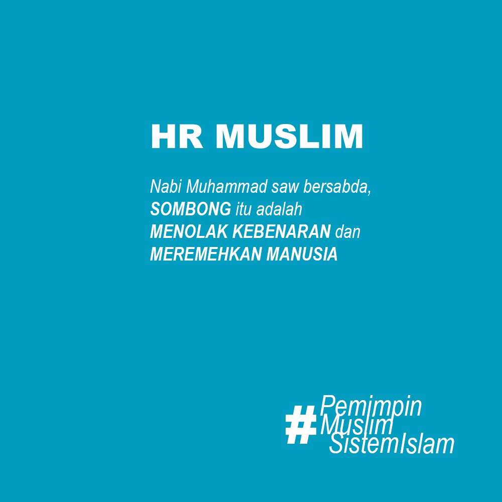 felixsiauw's tweet photo. 32. Saya dukung Pemimpin Muslim yang menerapkan Sistem Islam
#PemimpinMuslimSistemIslam https://t.co/6upuE8gMfT