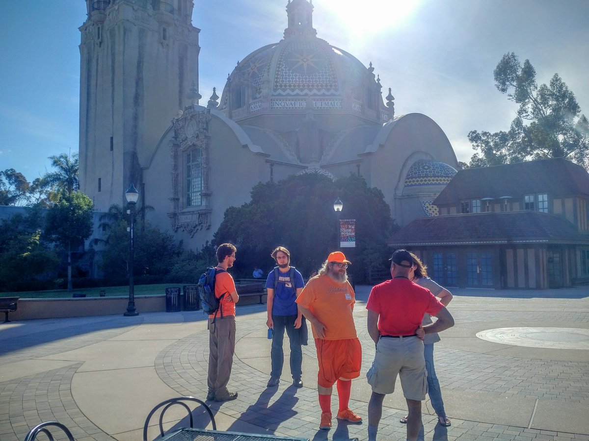 WikiConNA's tweet photo. What better place to start off a conference than the beautiful @BalboaPark? #WikiConference https://t.co/3BwXyJQTMR