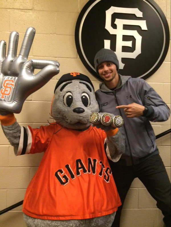 Golden State Warriors On Twitter Best Of Luck Tonight Sfgiants Bayareaunite