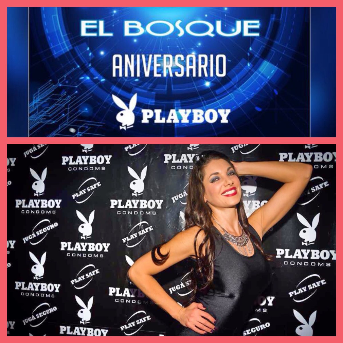 ValeDegenaro's tweet photo. Hoy @ElBosqueNoPara #Aniversario num 24 !!!! 🎂 #PlayboyCondoms #PlayboyShoes #PlayboyIntimates #PlayboyFragances ✨🐰✨ https://t.co/Nhf5SssY8l
