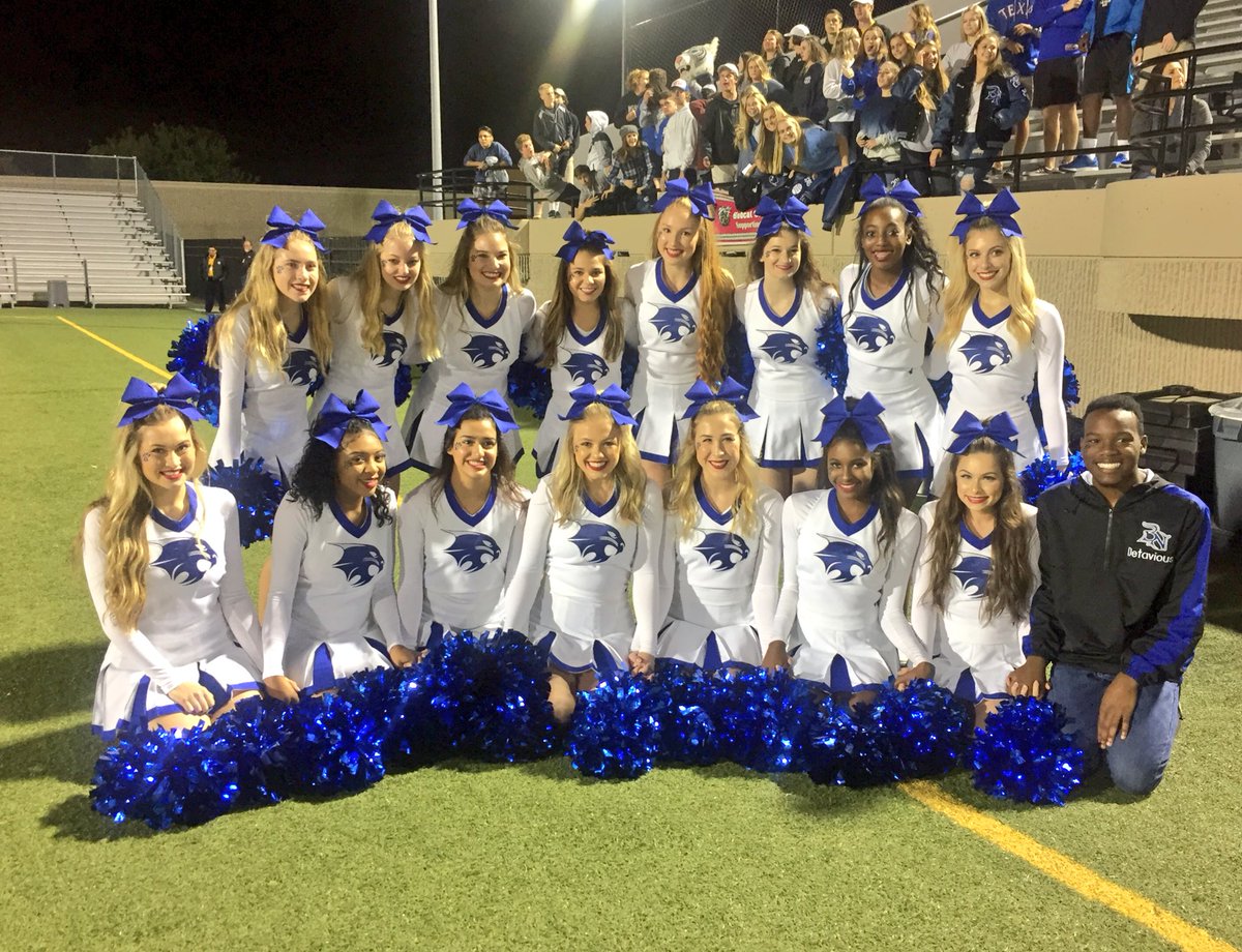 Friday night lights 💙🏈💙<a href="/Bobcatcheer/">BOBCAT CHEER</a>