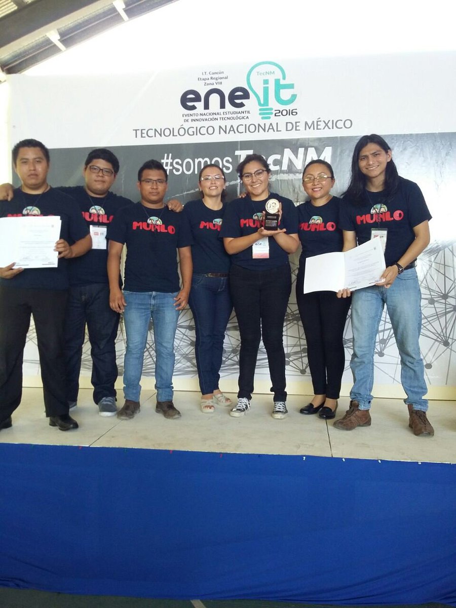 ng_castillo's tweet photo. @munloproject con su pase a la fase Nacional del ENEIT. @williamhbriceno, el equipo Munlo agradece su apoyo.@TecCarrilloPto @PalomaGongoraS https://t.co/Ko4WuKI1R5