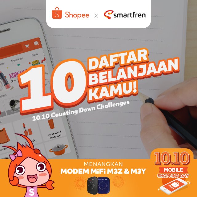Mau modem internet cepat dr <a href="/ShopeeID/">Shopee Indonesia</a>  X <a href="/smartfrenworld/">smartfren</a>? Yuk cek caranya di bit.ly/smartfrenworld guys