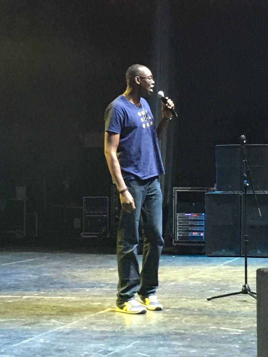 Garlin Gilchrist II, Detroit's 1st Director of Innovation &amp; Emerging Technology discussing Detroit's open data initiative <a href="/mhacks/">MHacks</a> keynote