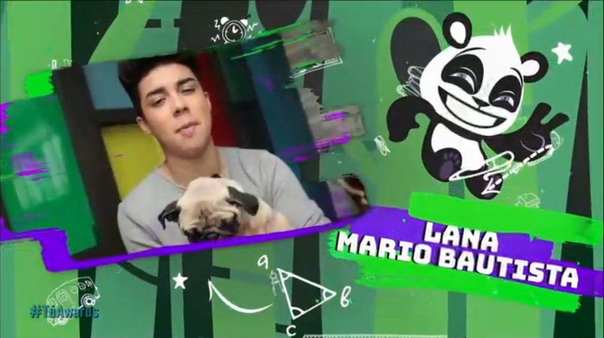 TelevisaTVmx's tweet photo. 'Nuestra mascota favorita' de los #TúAwards es Lana de @mariobautista_ ¡Ternurita! https://t.co/V6hJNThg8t