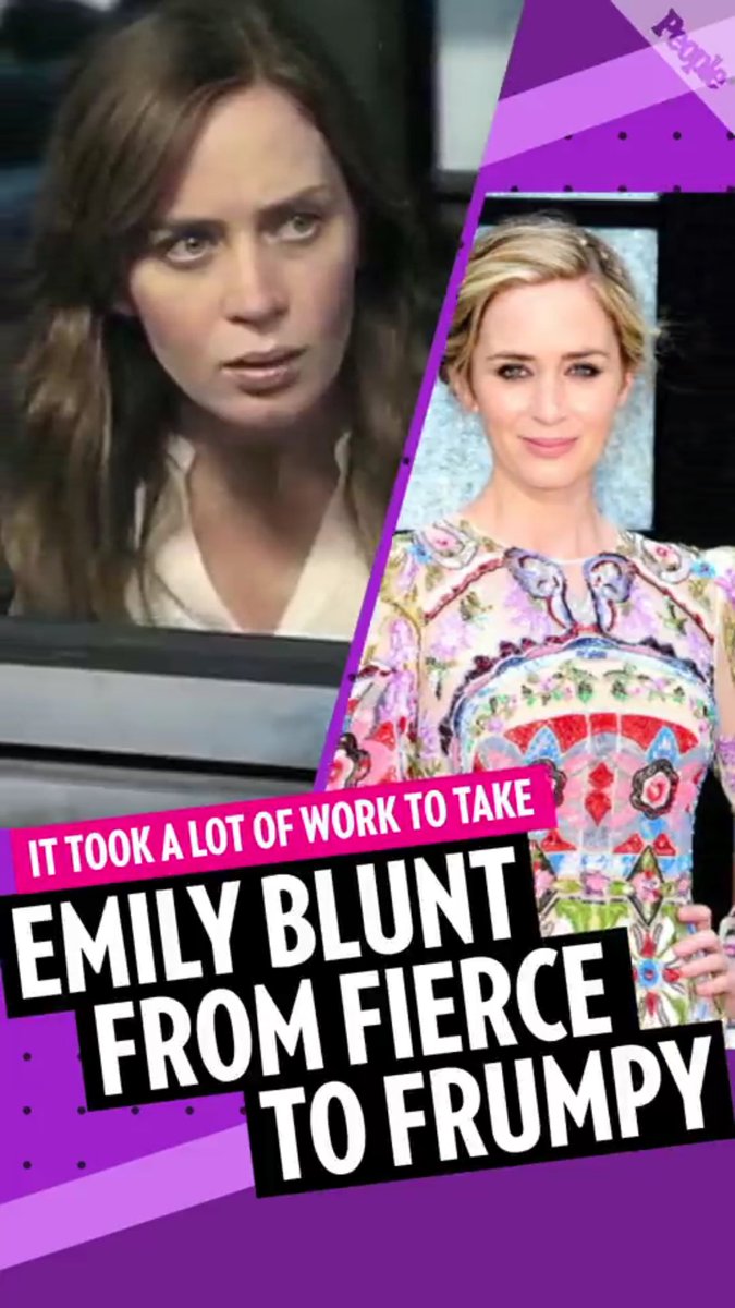 I'm sorry, but if that's 'frumpy' we're gonna need to redefine. #Stunning  #EmilyBlunt #WhatDoesThatMakeMe 😭😭😭 #Standards