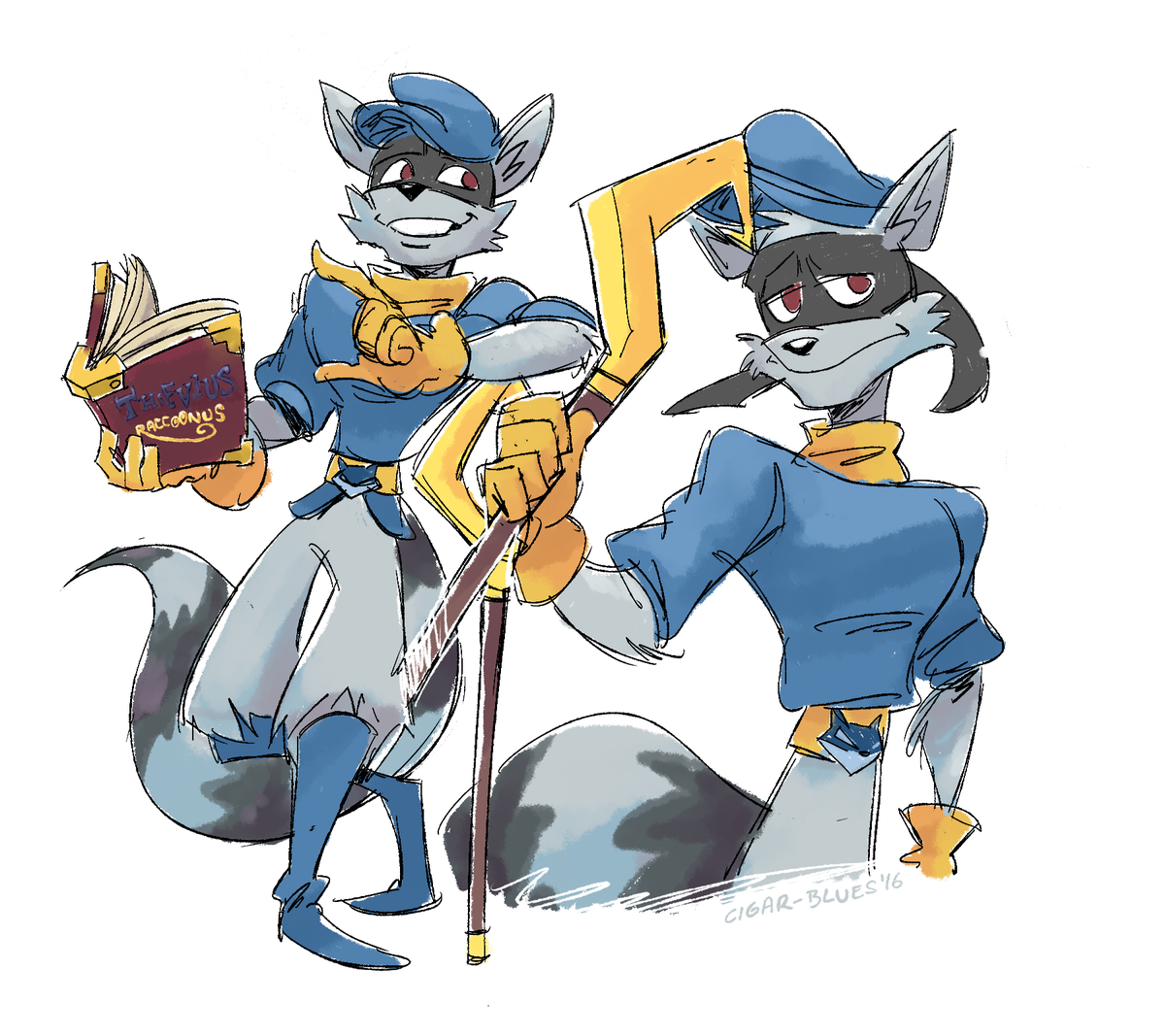 have i told you about my crush on sly cooper.