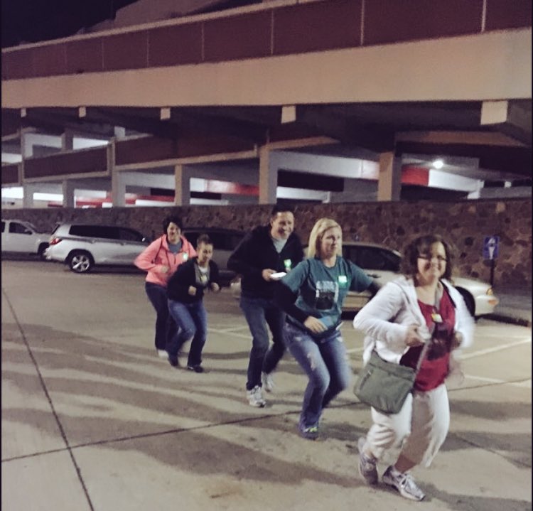 escape_appleton's tweet photo. Awesome duckling style walk, #WTFTad. #escapeappleton https://t.co/g6d1z5BCQg