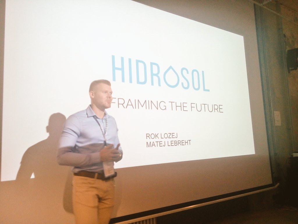 alexfarlander's tweet image. Hidrosol team from Slovenia sells hydrogen burners for heating systems #CLP2016