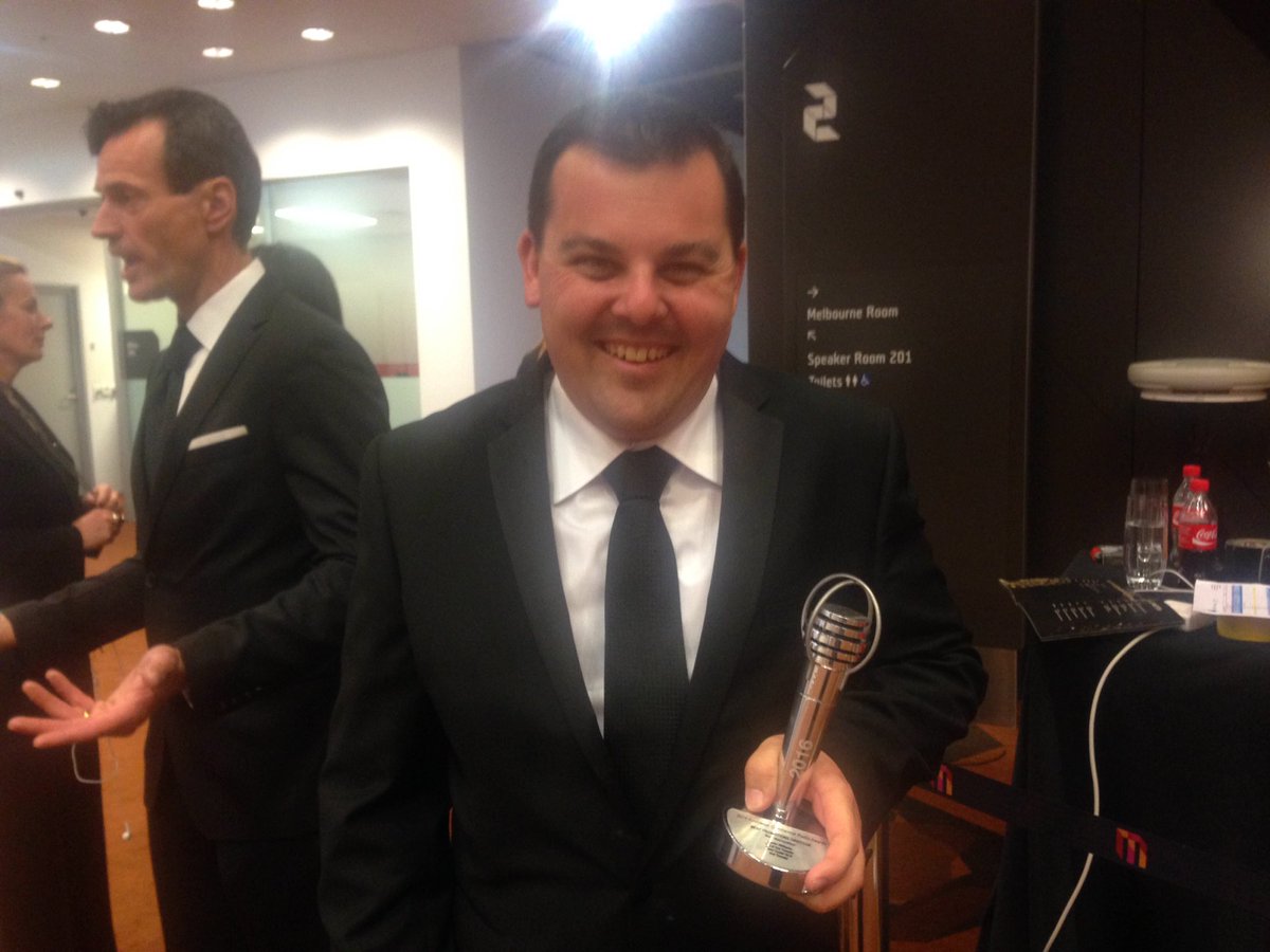 radioinfo's tweet image. Best promotion director #ACRAs2016