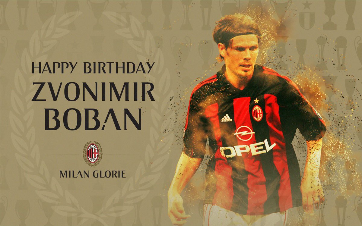 Ac Milan On Twitter 4 Italian League Titles And 1 Champions League Among All The Trophies You Lifted In Many Happy Returns Boban Https T Co Dhgjtokhud