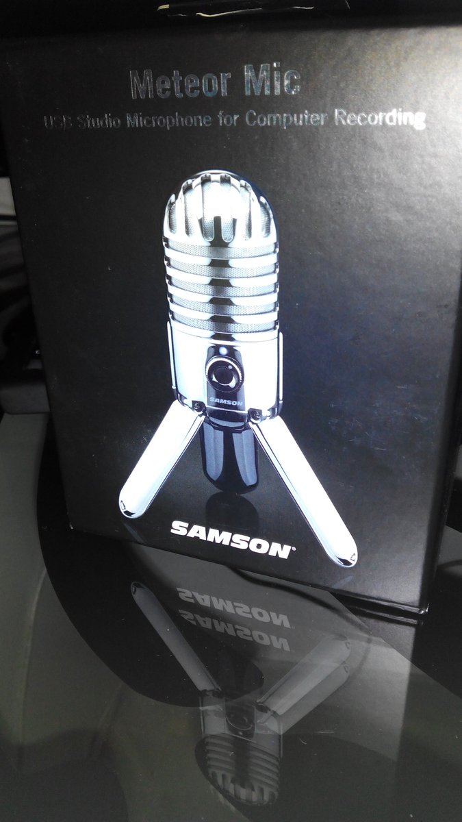 Elf4rw3N's tweet photo. Por fin llegó mi complemento para poder grabar jiji 😍 A ver como se porta. #samsonmeteormic #samson https://t.co/cWo5YuFgag