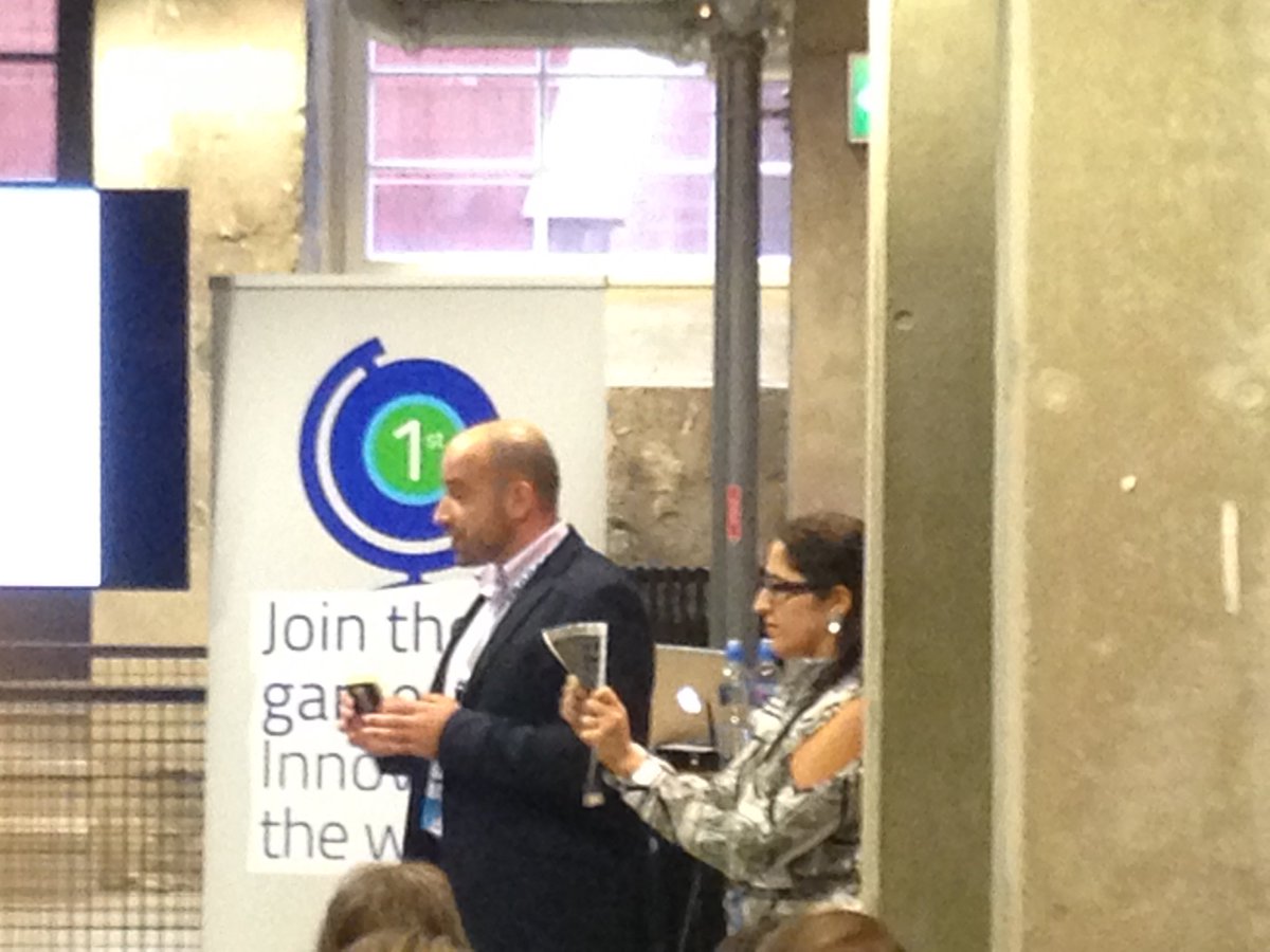 hotwatercontrol's tweet photo. Go @NanoWeld!!! Live now in room 2 #CLP2016 #climatelaunch #chrysalis https://t.co/b6EIpiIsoV
