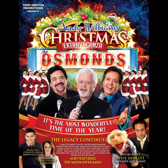 Sadly, <a href="/jimmyosmond/">Jimmy Osmond</a> isn't coming to Southend with the Osmond Christmas Extravaganza but you can see him <a href="/wctclacton/">West Cliff Theatre</a> mytownsouthendtheatre.weebly.com/jimmy-osmond--…