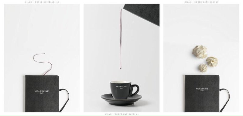 Leo Burnett for #moleskinecafé