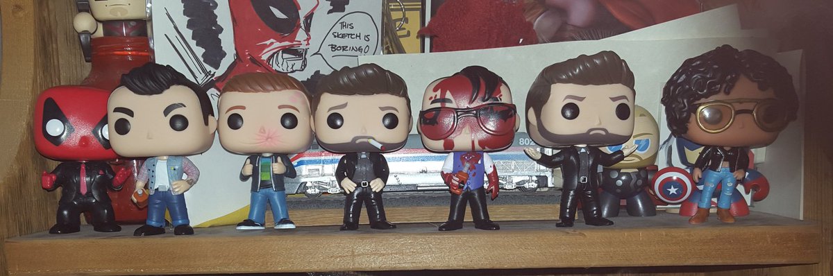 HellblazerArts's tweet photo. My whole #Preacher @funko Set 😄😁😊 
#Cassidy #tulipohare #JesseCuster 
@PreacherAMC https://t.co/0cDPsJ2xG2